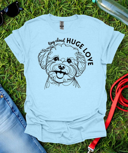 Tiny Cloud Bichon T-Shirt