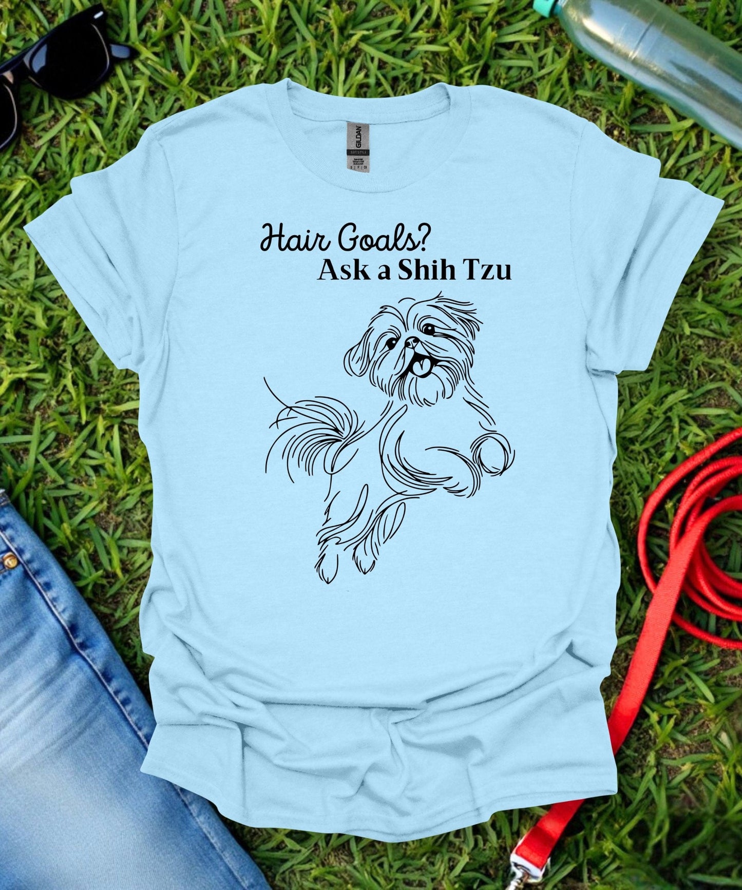 Hair Goals Shih Tzu T-Shirt