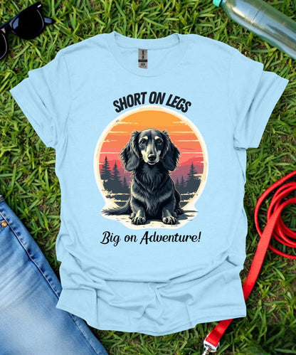 Adventure Dachshund (Long haired) T-Shirt