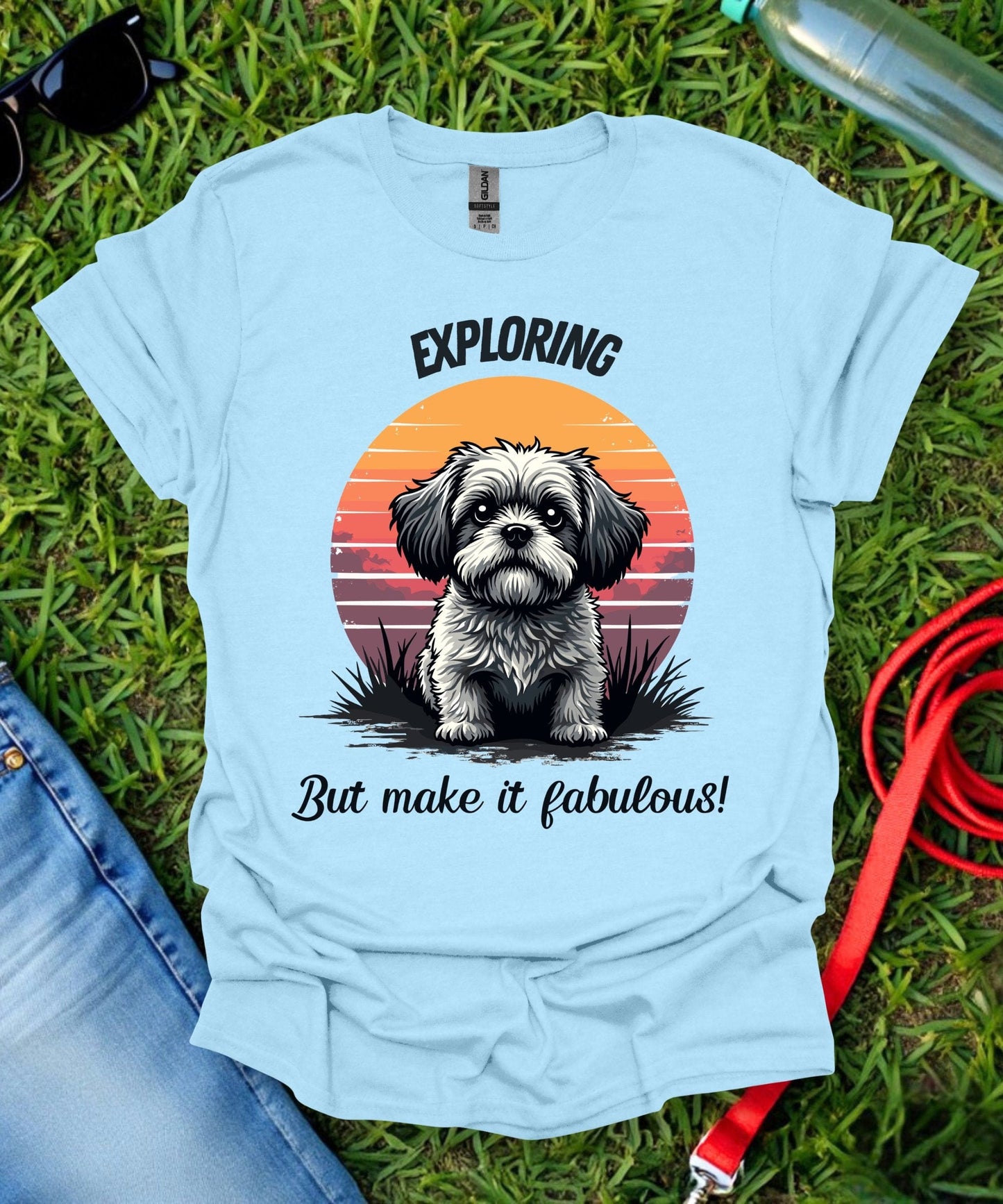 Adventure Shih Tzu T-Shirt