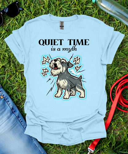 Schnauzer Quiet Time Myth T-Shirt