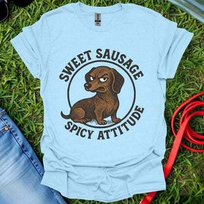 Dachshund Attitude (Short haired) T-Shirt