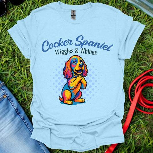 Cocker Spaniel Wiggles T-Shirt