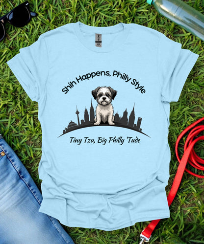 Shih Tzu in Philly T-Shirt