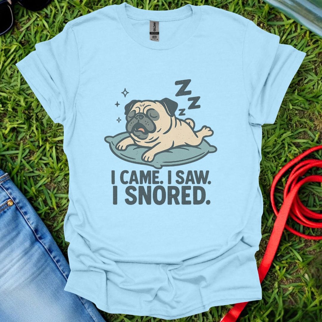 Pug Snores T-Shirt