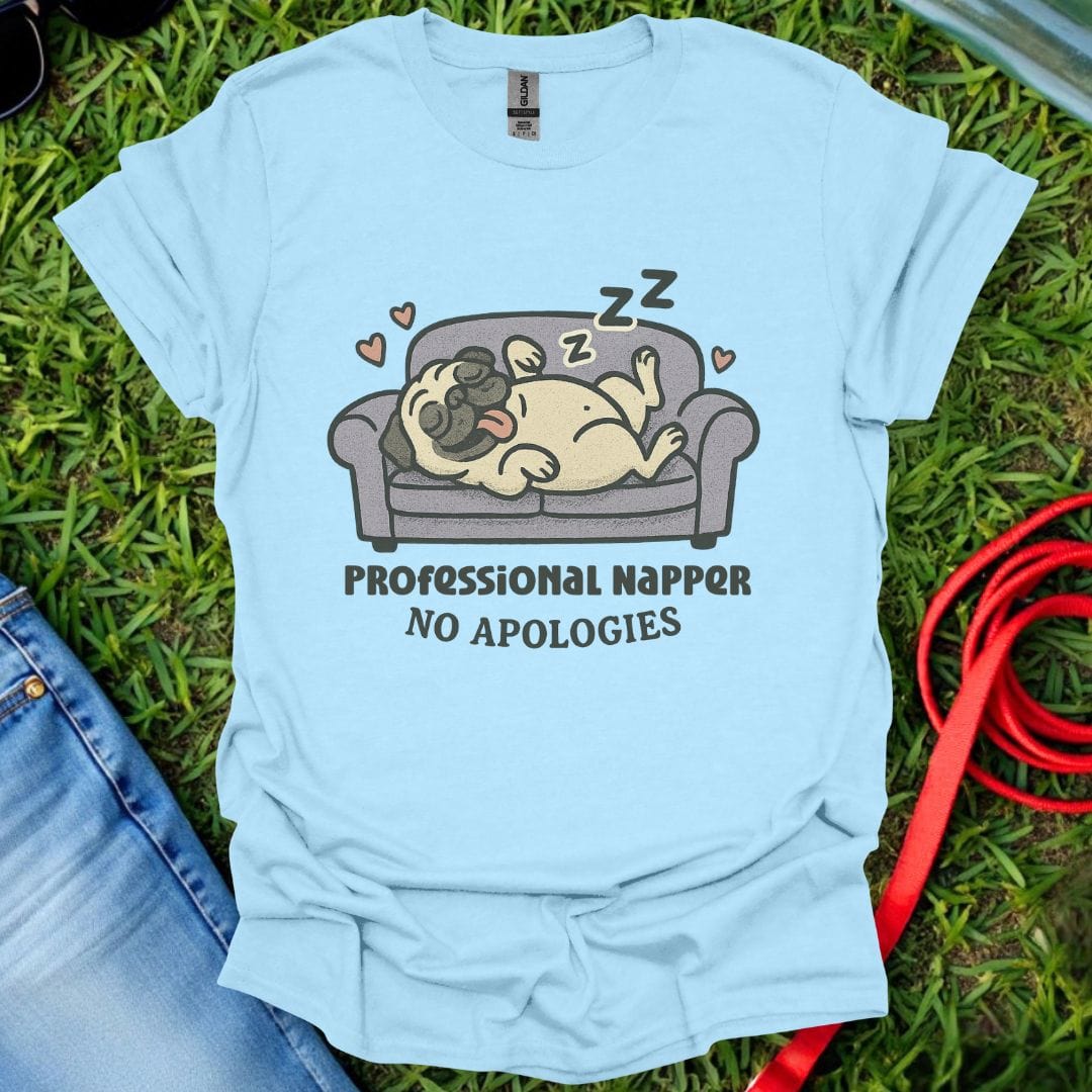 No Apologies Pug T-Shirt