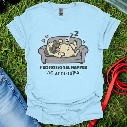No Apologies Pug T-Shirt