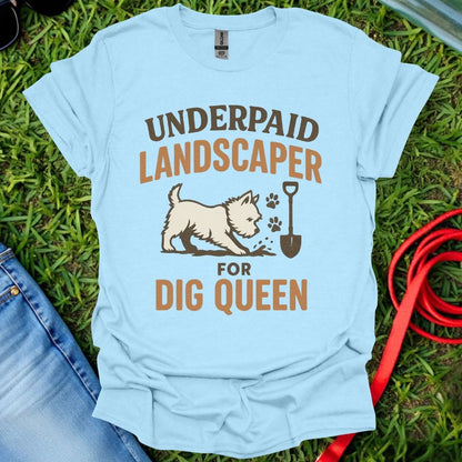 Westie Dig Queen T-Shirt