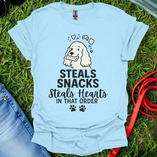 Cocker Steals Snacks T-Shirt