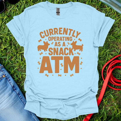 Corgi Snack ATM T-Shirt