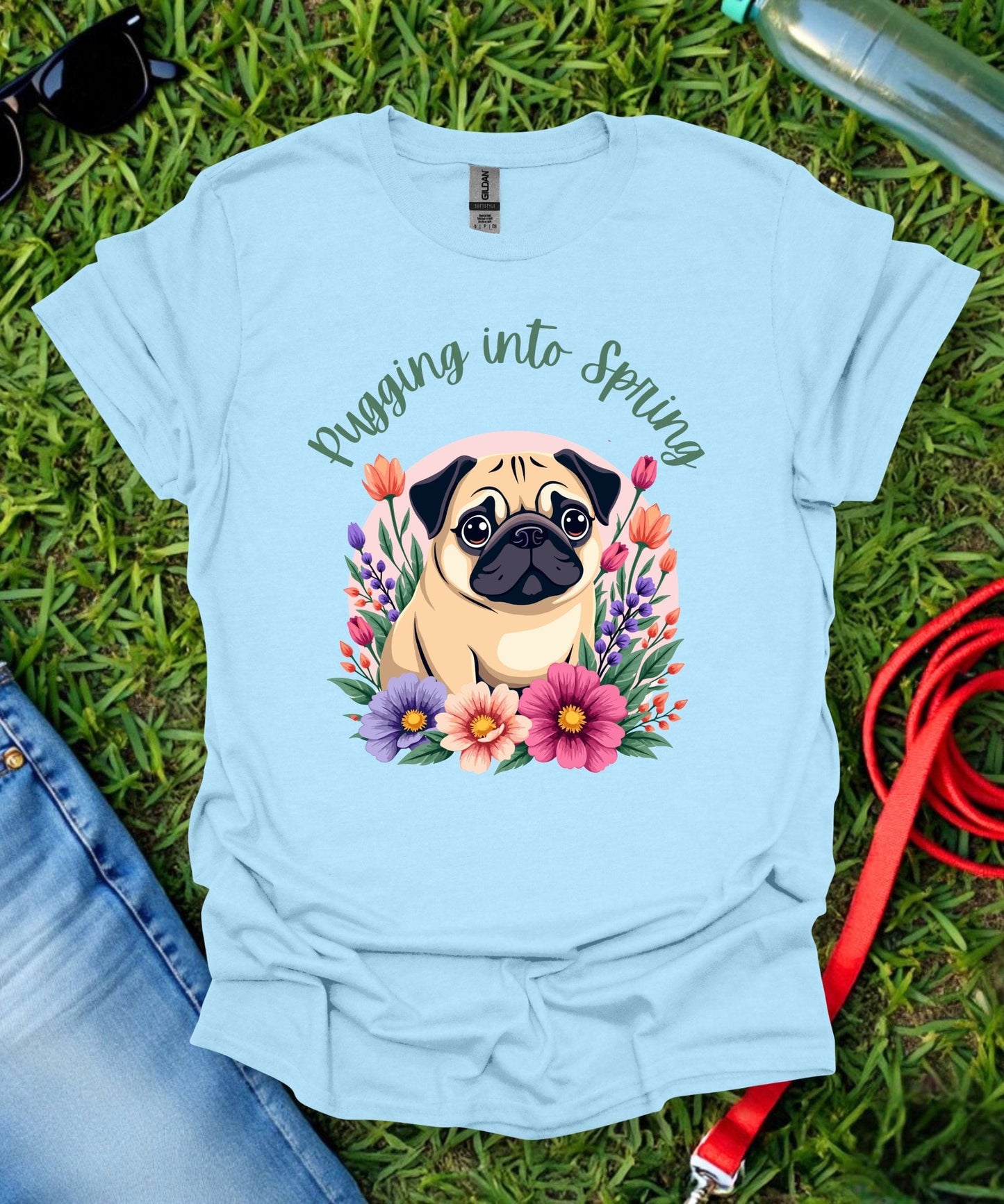 Pug Springtime T-Shirt