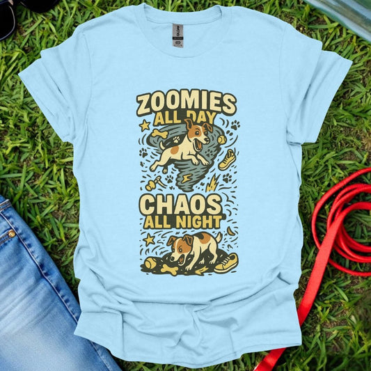 Jack Russell Zoomies All Day T-Shirt