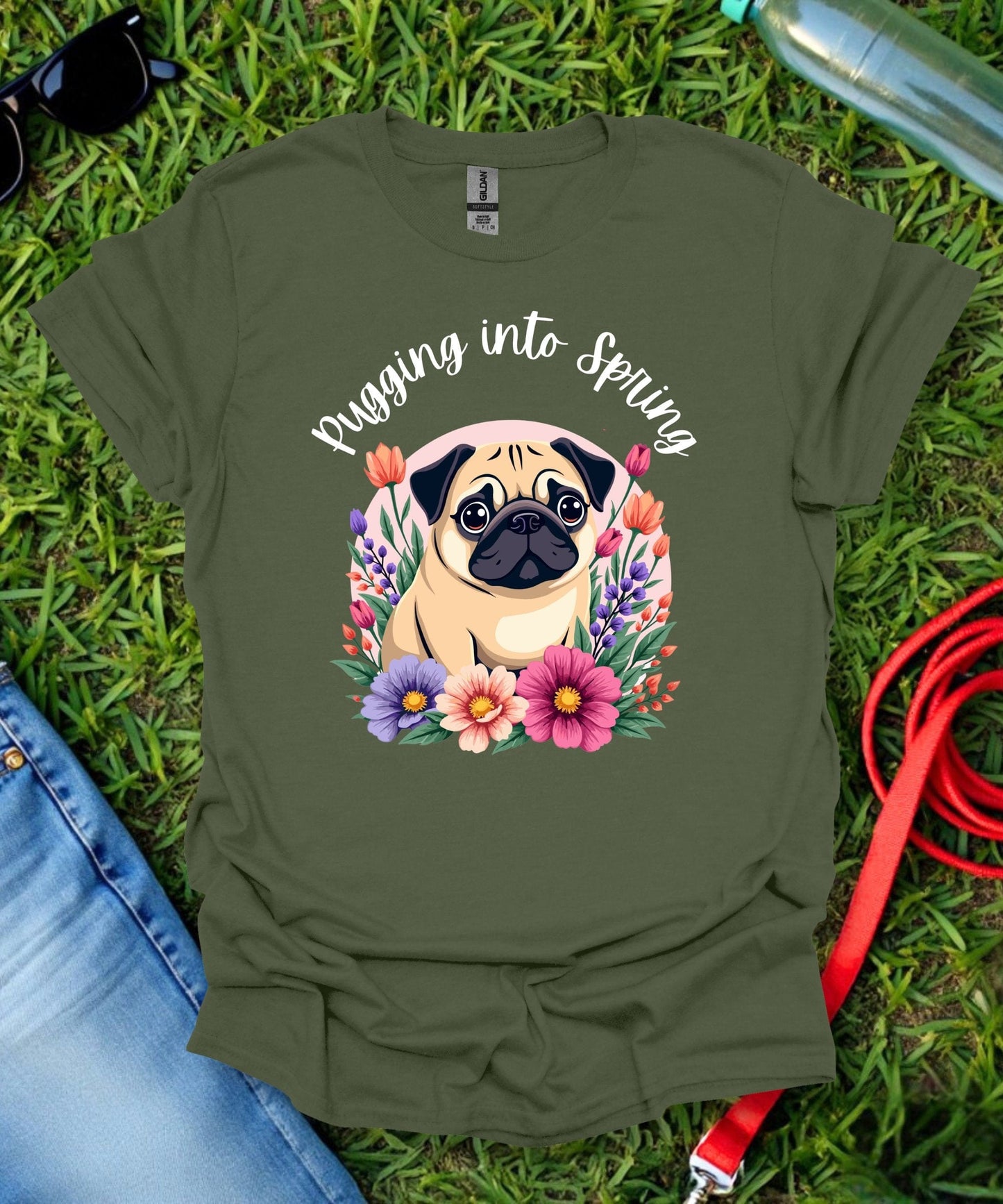 Pug Springtime T-Shirt