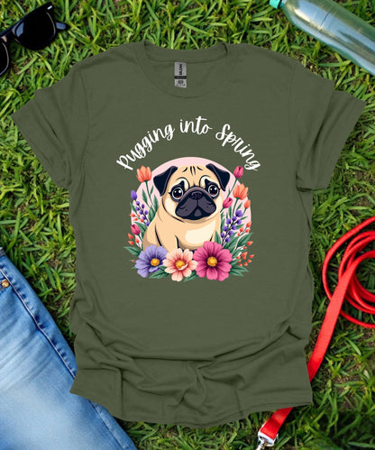 Pug Springtime T-Shirt