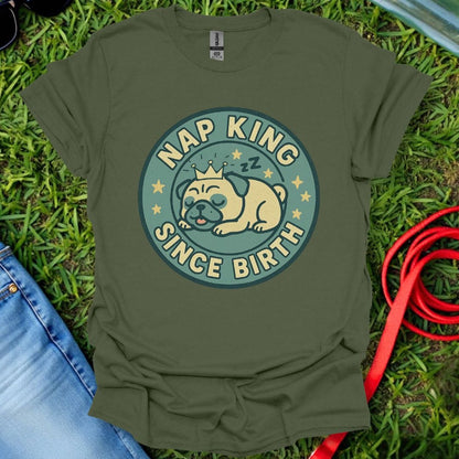 Pug Nap King T-Shirt