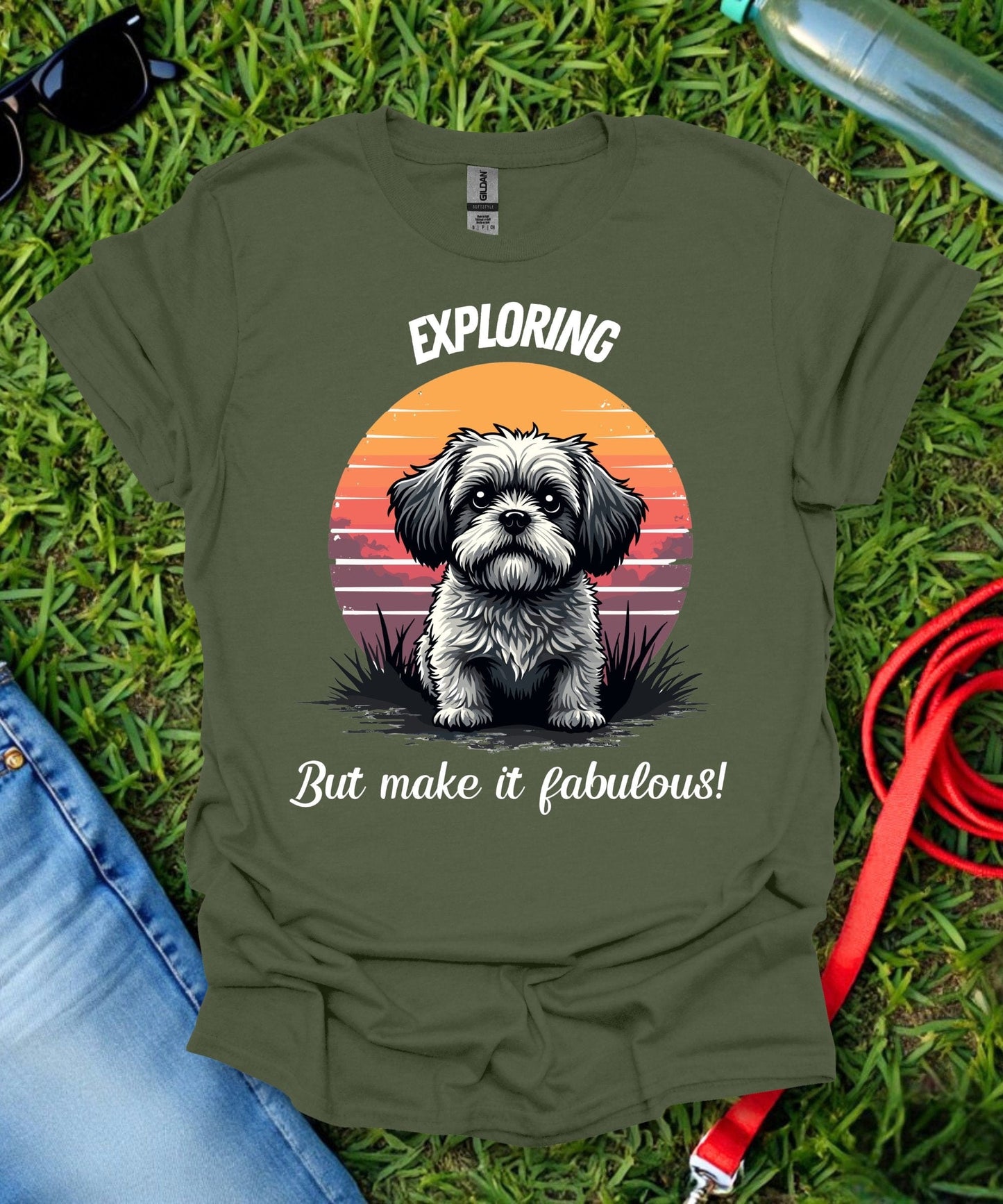Adventure Shih Tzu T-Shirt