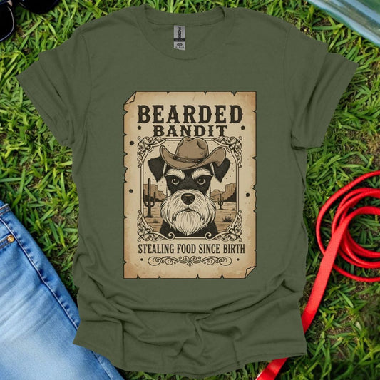 Schnauzer Bearded Bandit T-Shirt