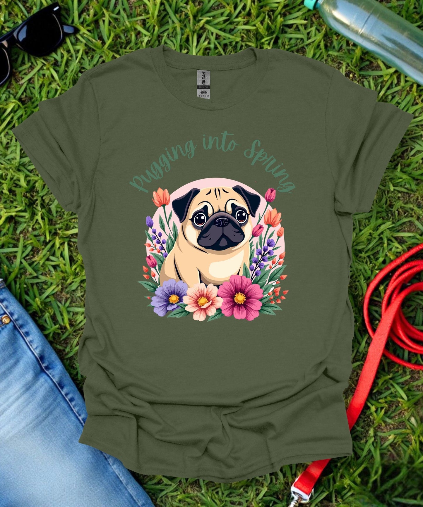 Pug Springtime T-Shirt