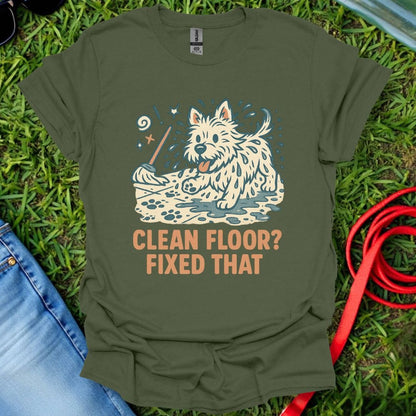 Westie Cleaner T-Shirt