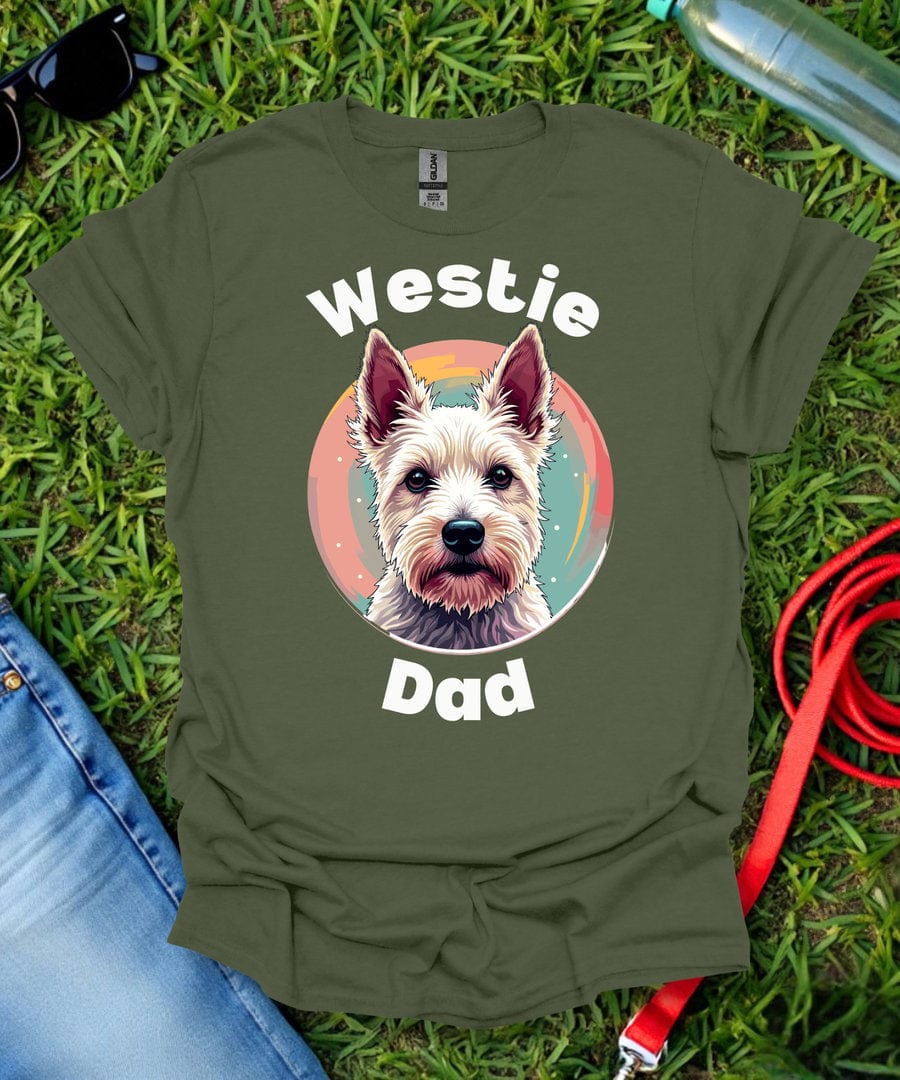 Westie Dad T-Shirt