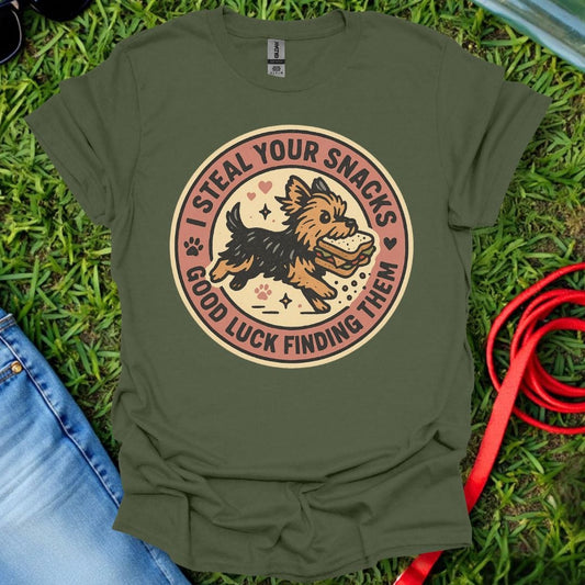 Yorkie Snacks T-Shirt