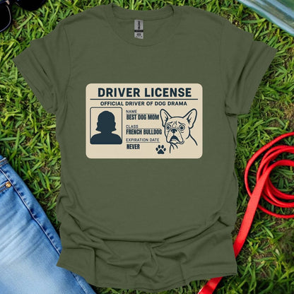 Frenchie License T-Shirt
