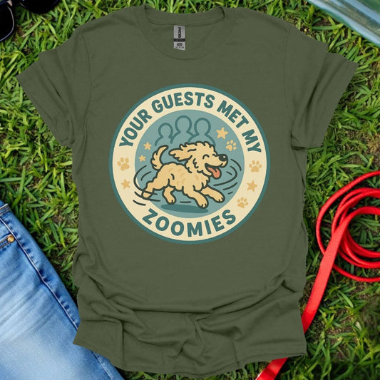 Goldendoodle Meet My Zoomies T-Shirt
