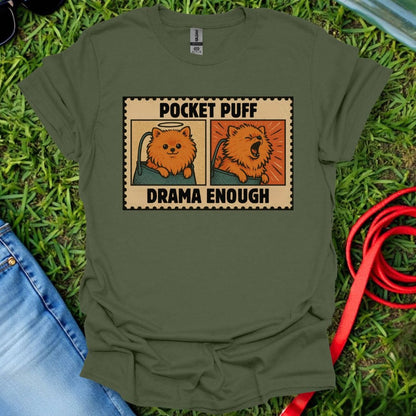 Pomeranian Drama T-Shirt