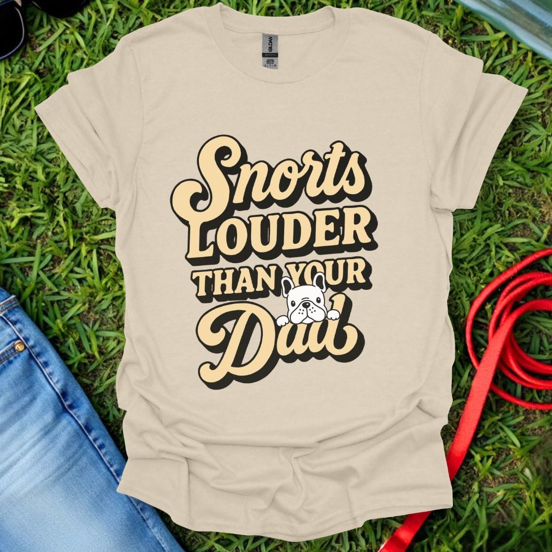 Frenchie Snorts T-Shirt