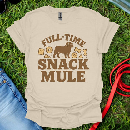 Pug Snack Mule T-Shirt