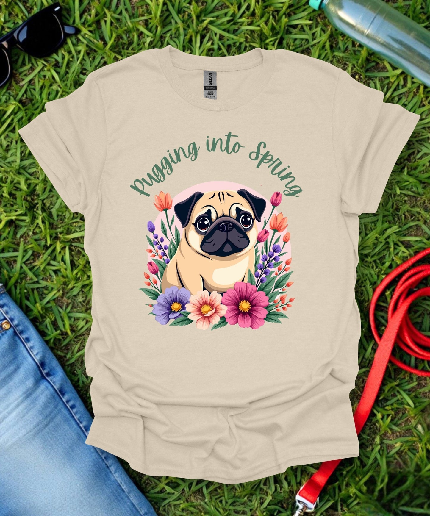 Pug Springtime T-Shirt