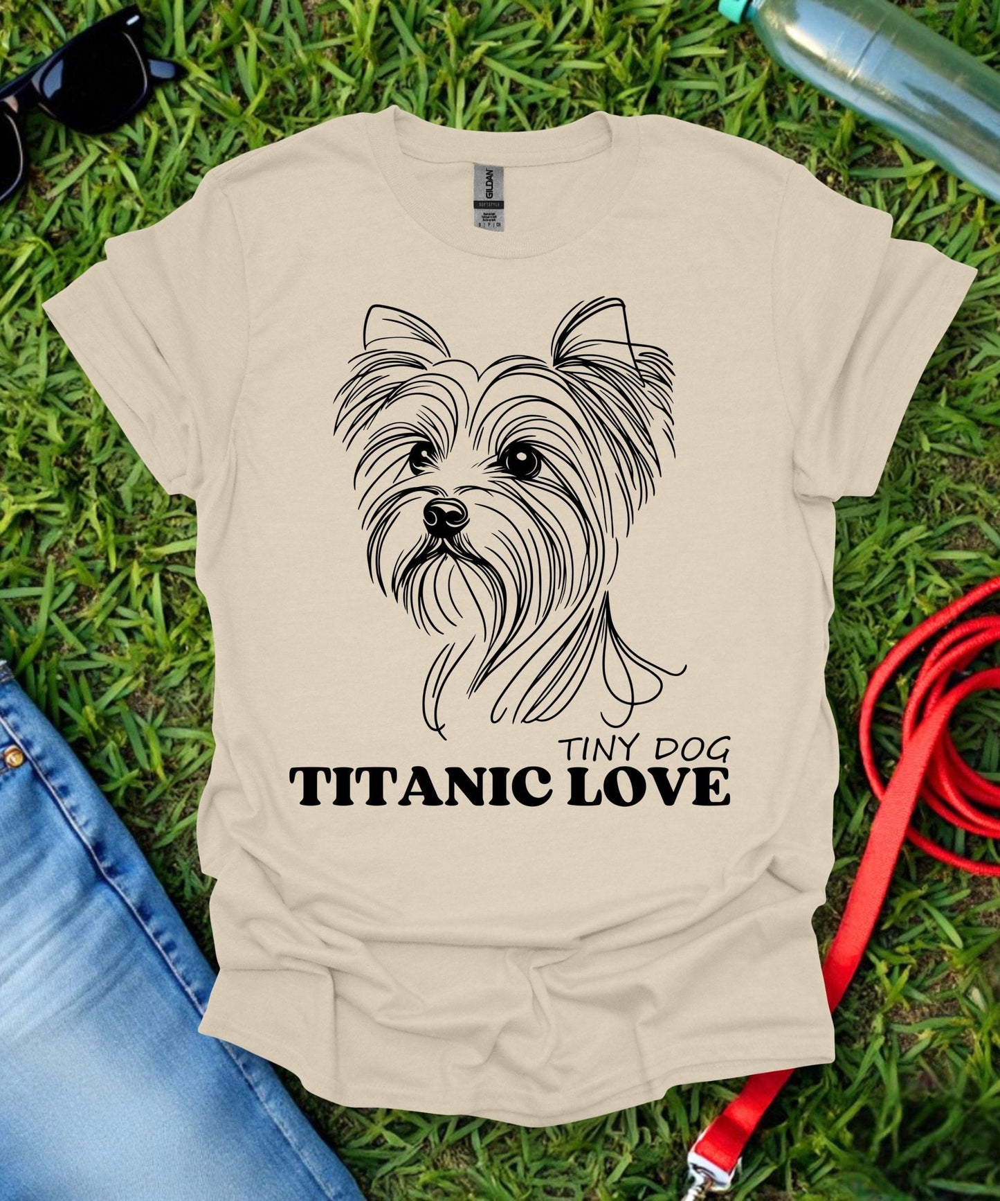 Titanic Love Yorkie T-Shirt