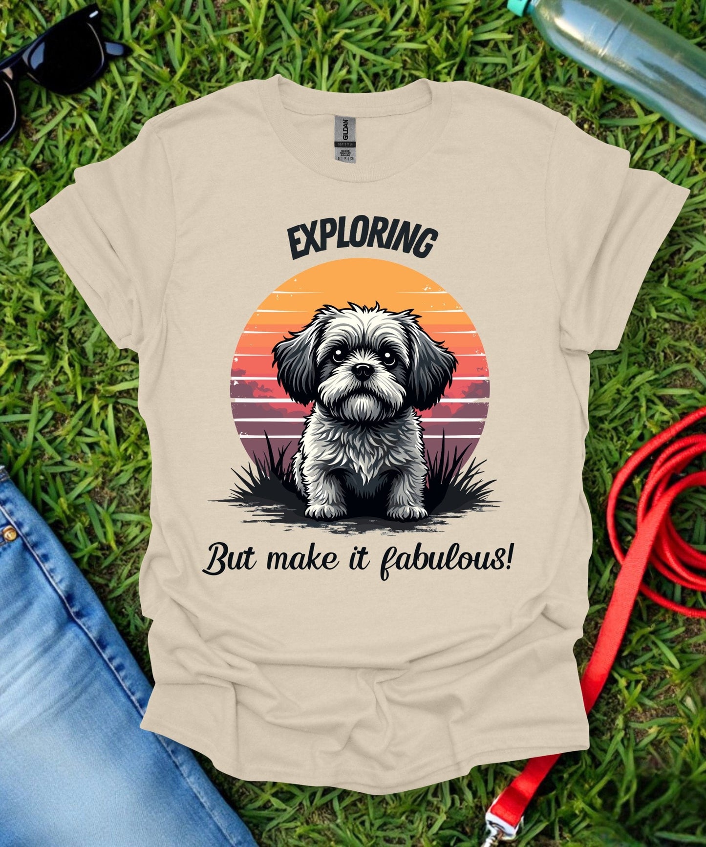 Adventure Shih Tzu T-Shirt