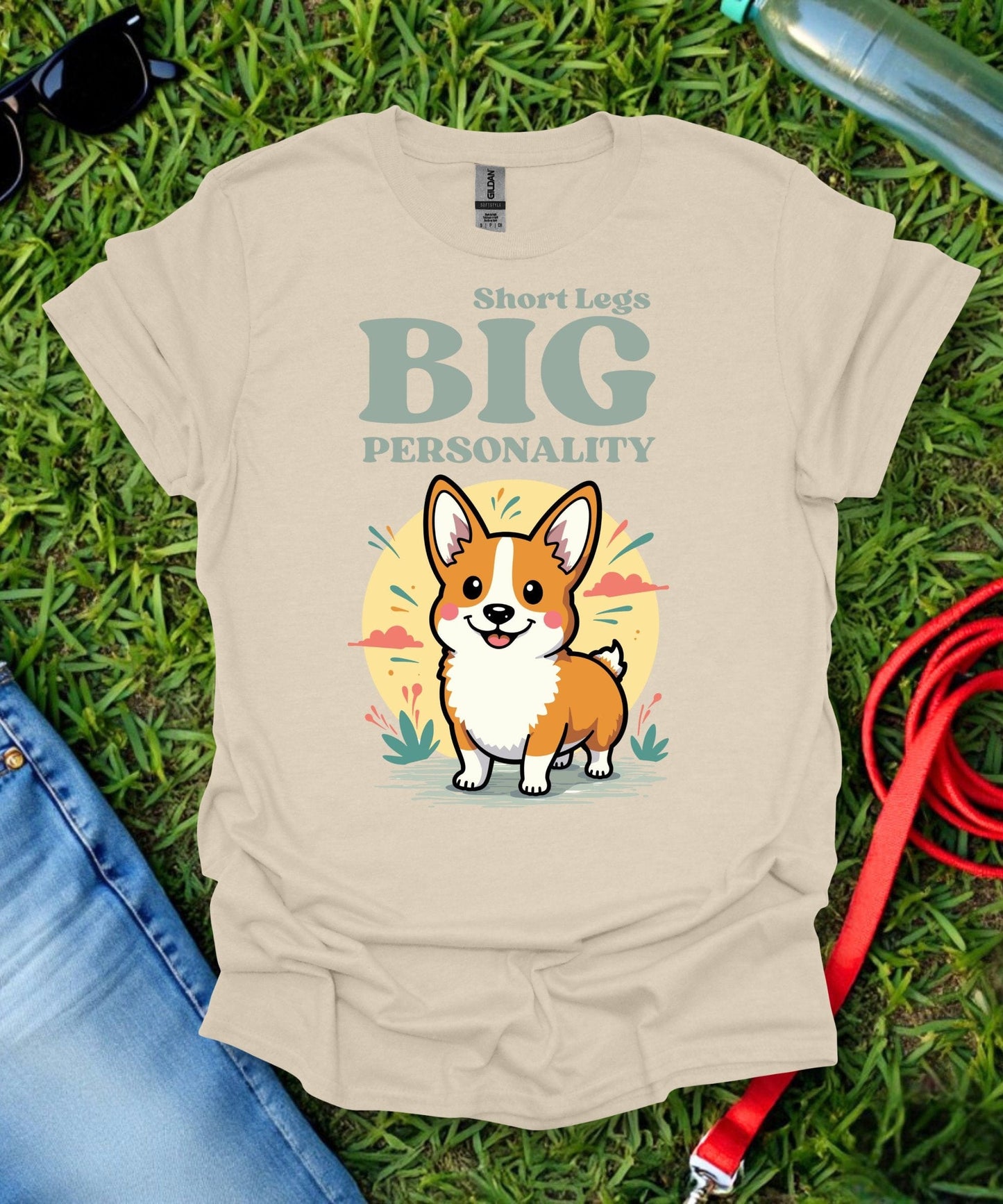 Short Legs Big Personality Corgi T-Shirt