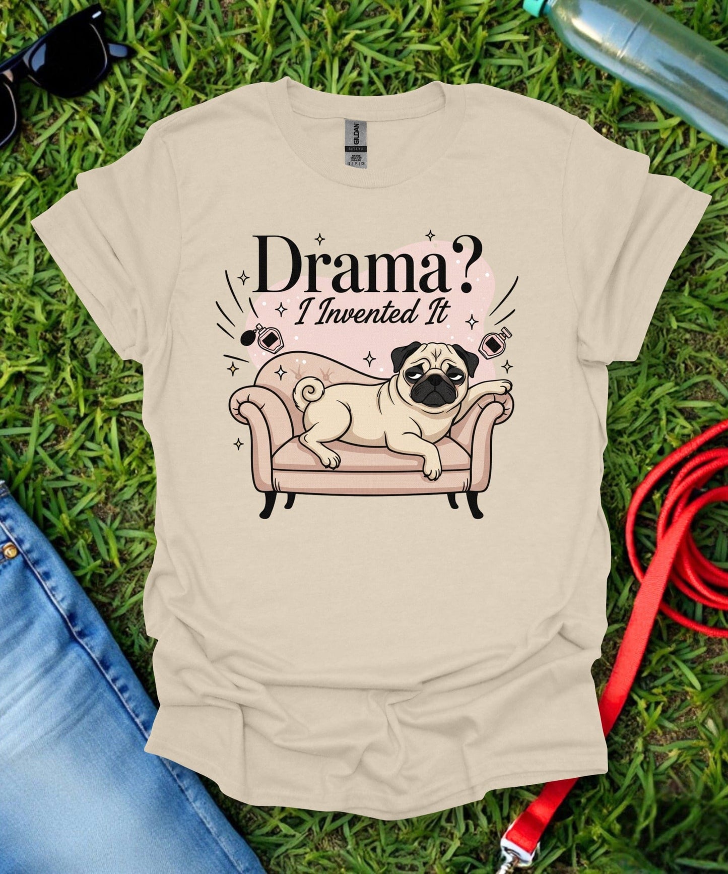 Pug Drama T-Shirt