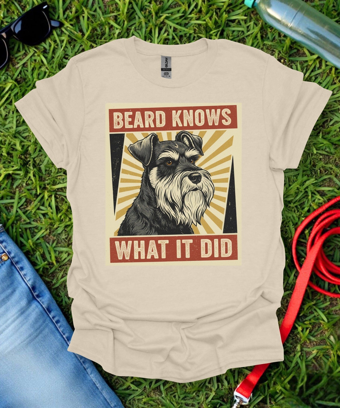 Schnauzer Beard Knows T-Shirt