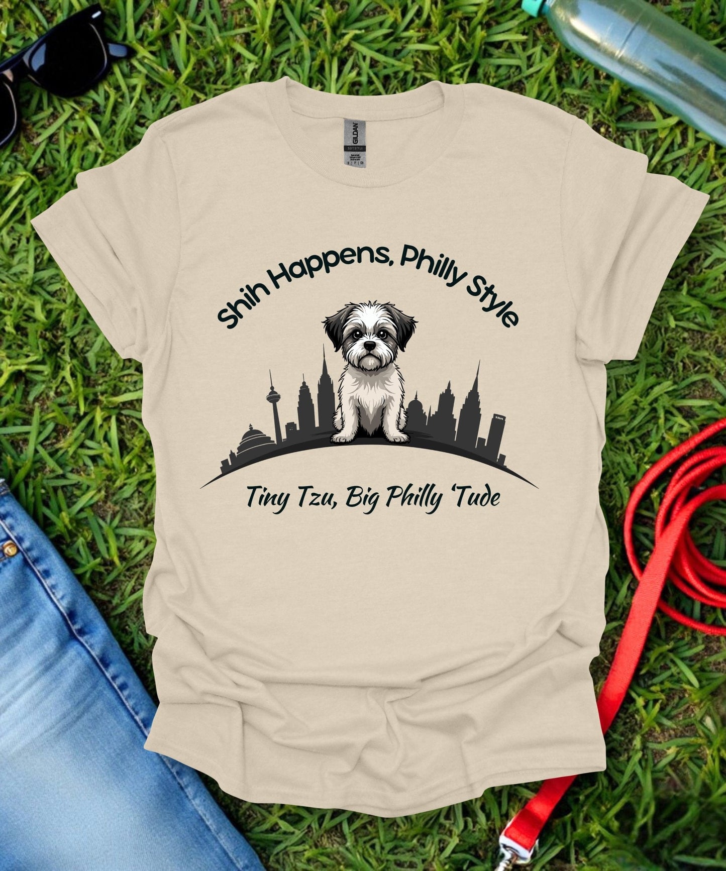 Shih Tzu in Philly T-Shirt