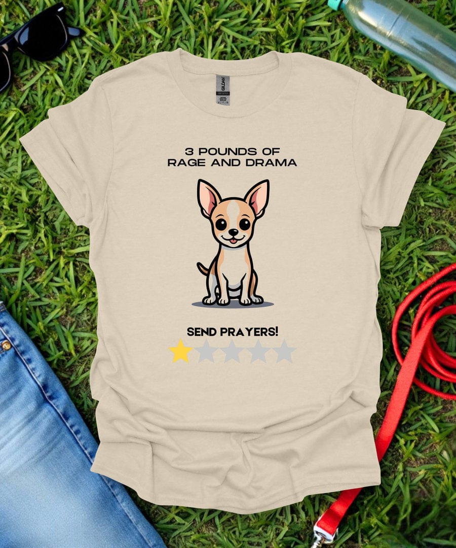 One Star Chihuahua Review T-Shirt