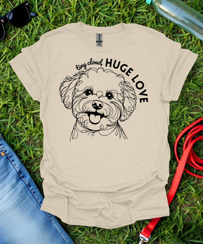 Tiny Cloud Bichon T-Shirt