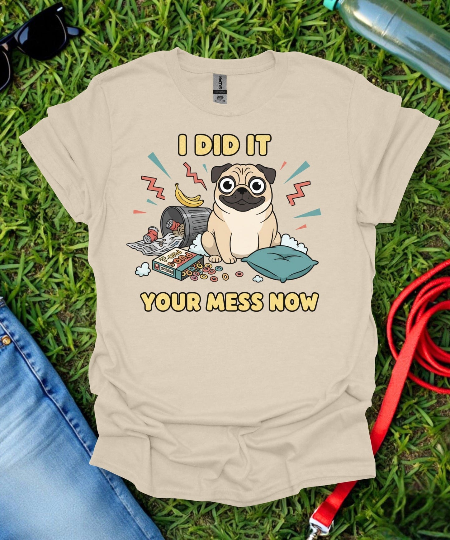 Pug Mess T-Shirt