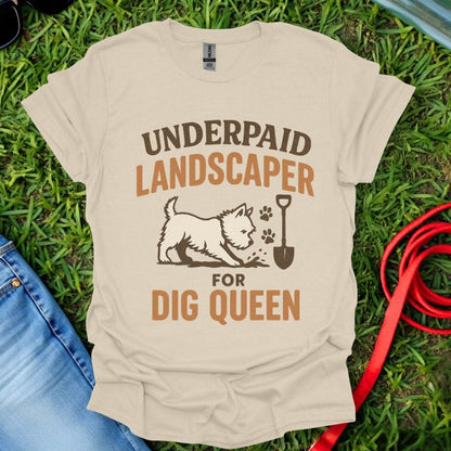 Westie Dig Queen T-Shirt