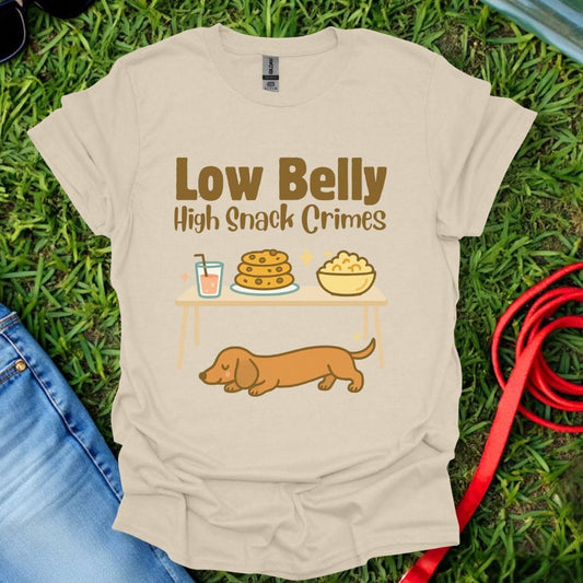 Dachshund Snack Crimes T-Shirt