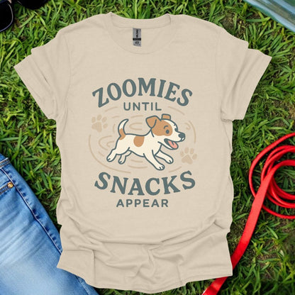 Jack Russell Snacks Appear T-Shirt