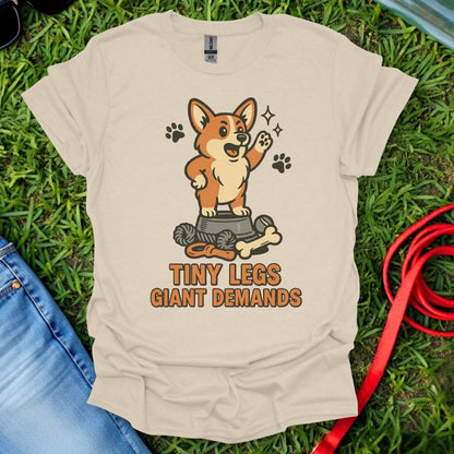Corgi Demands T-Shirt