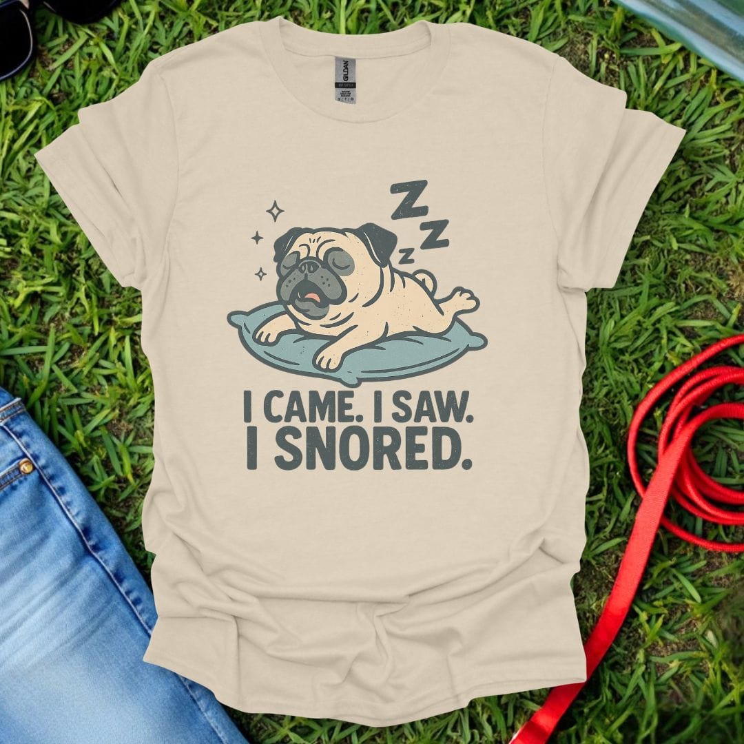 Pug Snores T-Shirt