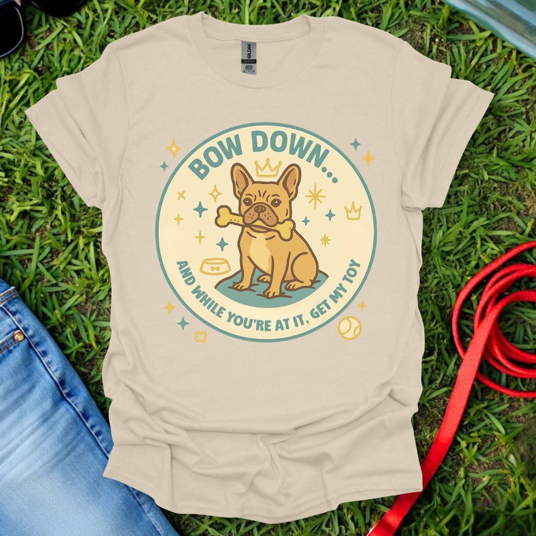 Frenchie Bow Down T-Shirt