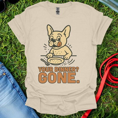 Frenchie Dinner T-Shirt