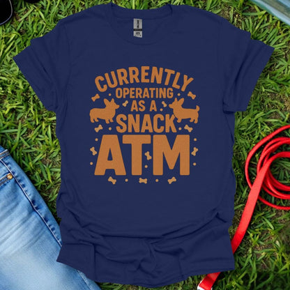 Corgi Snack ATM T-Shirt