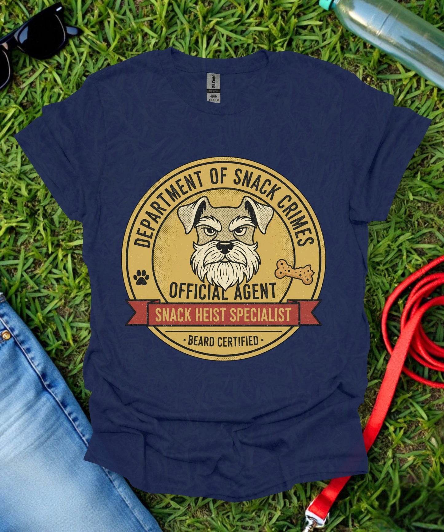 Schnauzer Snack Heist Specialist T-Shirt