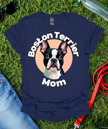 Boston Terrier Mom T-Shirt